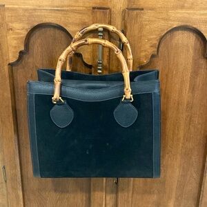 Gucci bamboo tote